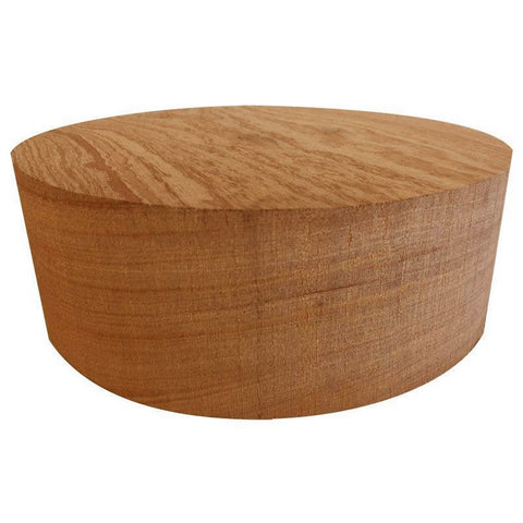 8"x2" KD Genuine Mahogany Wood Platter Turning Blank
