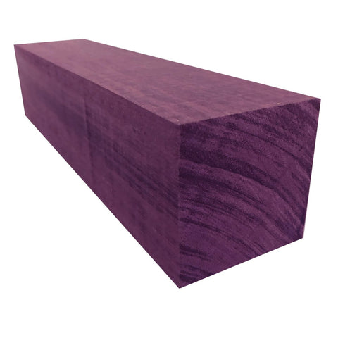 Purpleheart Wood Spindle Turning Blank