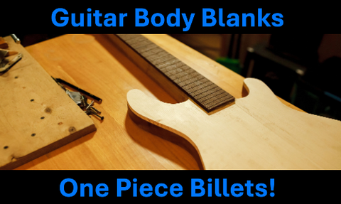 Kiln Dried Guitar Body Billets One Piece Blanks