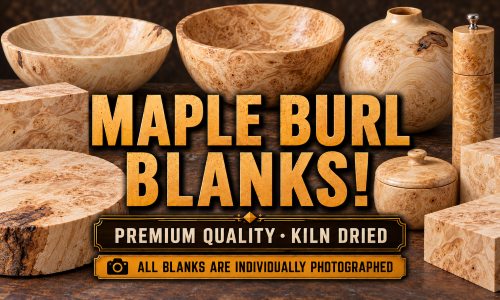Kiln Dried Maple Burl