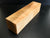 3"x3"x12" KD Exhibition Grade Curly Soft Maple Wood Spindle Turning Blank (#00474)
