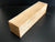 3"x3"x12" KD Exhibition Grade Curly Soft Maple Wood Spindle Turning Blank (#00476)