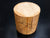 4"x4" KD Spalted Hard Maple Wood Bowl Turning Blank (#007)
