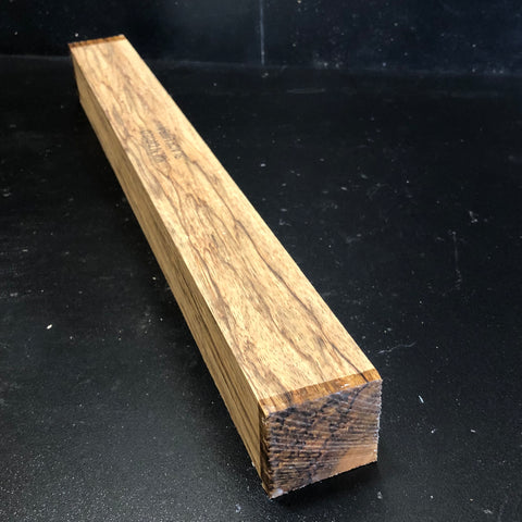 2"x2"x18" KD Exhibition Grade Black Limba Wood Spindle Turning Blank (#0010)