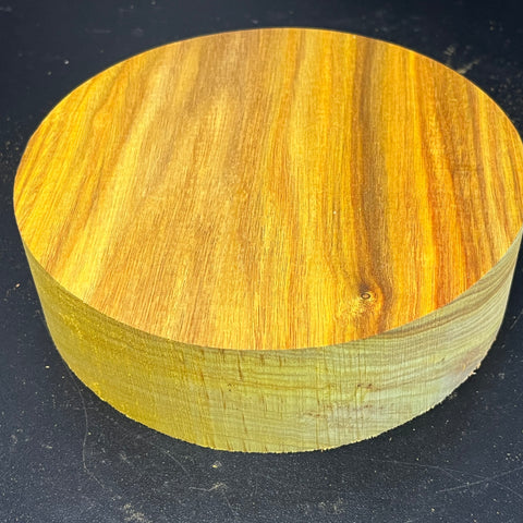 7"x2" KD Exhibition Grade Canarywood Wood Bowl Turning Blank (#00224)