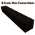 1.5"x1.5"x11"-12" KD B Grade African Blackwood Spindle Blanks May contain Defects