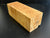 3"x3"x9" KD Maple Burl Wood Spindle Turning Blank (#0065)