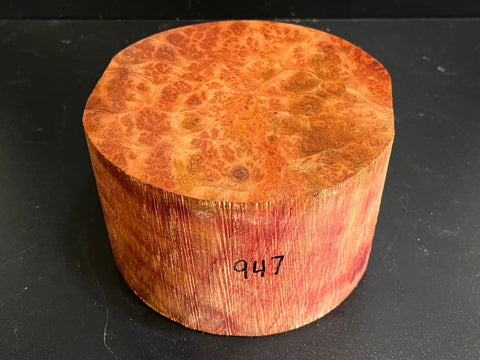 6x3.5 Camphor Burl Wood Bowl Turning Blank (#00947)
