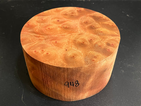6"x3" Camphor Burl Wood Bowl Turning Blank (#00948)