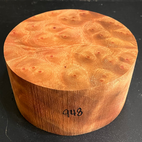 6"x3" Camphor Burl Wood Bowl Turning Blank (#00948)