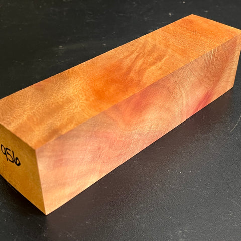 2"x2"x7.5" Camphor Burl Wood Spindle Turning Blank (#00956)
