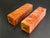 1.5"x1.5"x5" Camphor Burl Wood (2 pcs) Turning Spindle Blank (#00962)