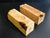 2"x2"x6" KD Maple Burl (2pcs) Wood Spindle Turning Blank (#00100)