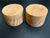 4"x3" Exhibition Grade KD Curly Maple (2pcs) Wood Spindle Turning Blank (#00981)