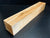 3"x3"x18" Exhibition Grade KD Curly Maple Wood Spindle Turning Blank (#00592)