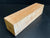 3"x3"x12" Exhibition Grade KD Curly Maple Wood Spindle Turning Blank (#00595)