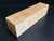 3"x3"x12" Exhibition Grade KD Curly Maple Wood Spindle Turning Blank (#00596)