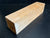3"x3"x12" Exhibition Grade KD Curly Maple Wood Spindle Turning Blank (#00597)