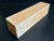 3"x3"x12" Exhibition Grade KD Curly Maple Wood Spindle Turning Blank (#00599)