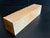 3"x3"x12" Exhibition Grade KD Curly Maple Wood Spindle Turning Blank (#00601)