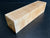 3"x3"x12" Exhibition Grade KD Curly Maple Wood Spindle Turning Blank (#00602)
