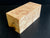 3"x3"x7.5" KD Maple Burl Wood Spindle Turning Blank (#00117)