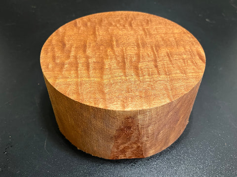 6"x3" KD Pomelle Sapele Wood Bowl Turning Blank (#0012)