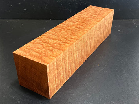 3"x3"x12" KD Pomelle Sapele Wood Spindle Turning Blank (#0028)