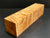 3"x3"x12" Exhibition Grade KD Curly Maple Wood Spindle Turning Blank (#0031)