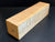 3"x3"x12" Exhibition Grade KD Curly Maple Wood Spindle Turning Blank (#0032)