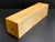 3"x3"x12" Exhibition Grade KD Curly Maple Wood Spindle Turning Blank (#0034)