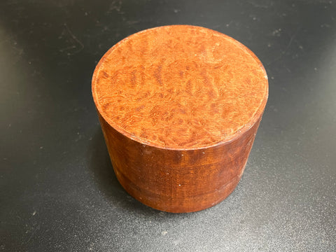 5"x4" KD Pomelle Sapele Wood Bowl Turning Blank (#0033)