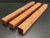 1.5"x1.5"x18" KD Pomelle Sapele Wood (3 pcs) Spindle Turning Blank (#0077)
