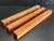 1.5"x1.5"x18" KD Pomelle Sapele Wood (3 pcs) Spindle Turning Blank (#0085)