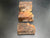 2"x2"x4" Claro Walnut Burl (3 pcs) Wood Spindle Turning Blank (#0018)