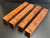 1.5"x1.5"x12" KD Pomelle Sapele Wood (4 pcs) Spindle Turning Blank (#00100)