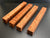 1.5"x1.5"x12" KD Pomelle Sapele Wood (4 pcs) Spindle Turning Blank (#00100)