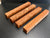 1.5"x1.5"x12" KD Pomelle Sapele Wood (4 pcs) Spindle Turning Blank (#00101)