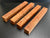 1.5"x1.5"x12" KD Pomelle Sapele Wood (4 pcs) Spindle Turning Blank (#00103)
