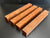 1.5"x1.5"x12" KD Pomelle Sapele Wood (4 pcs) Spindle Turning Blank (#00104)