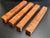 1.5"x1.5"x12" KD Pomelle Sapele Wood (4 pcs) Spindle Turning Blank (#00105)
