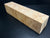 3.5x3.5x16 KD Maple Burl Wood Spindle Turning Blank (#00129)