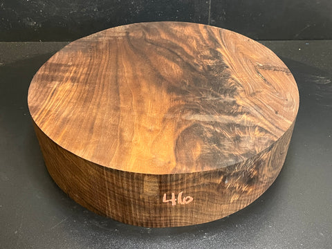 15"x4" KD Lightly Figured MONSTER Black Walnut Wood Bowl Turning Blank (#0046)