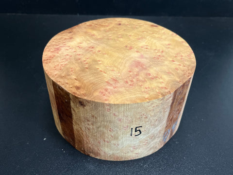 6"x3" Camphor Burl Wood Bowl Turning Blank (#0015)
