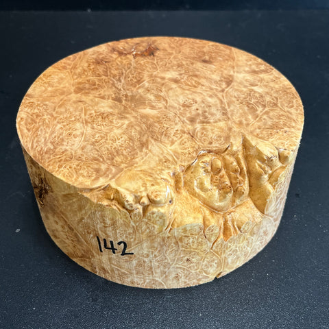 6x2.5 KD Maple Burl Wood Bowl Turning Blank (#00142)