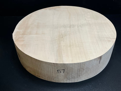 16"x4" KD MONSTER Soft Maple Wood Bowl Turning Blank (#0057)