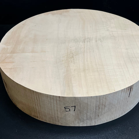 16"x4" KD MONSTER Soft Maple Wood Bowl Turning Blank (#0057)