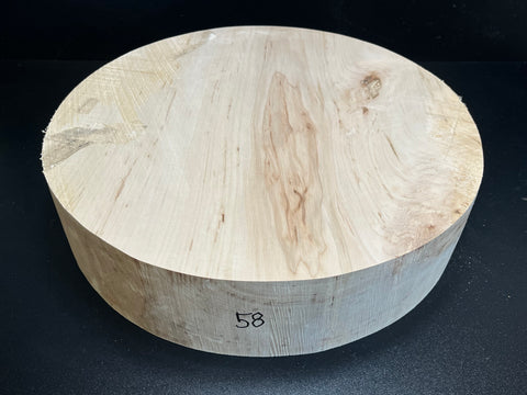 16"x4" KD MONSTER Soft Maple Wood Bowl Turning Blank (#0058)