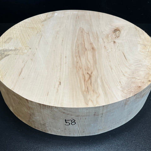16"x4" KD MONSTER Soft Maple Wood Bowl Turning Blank (#0058)