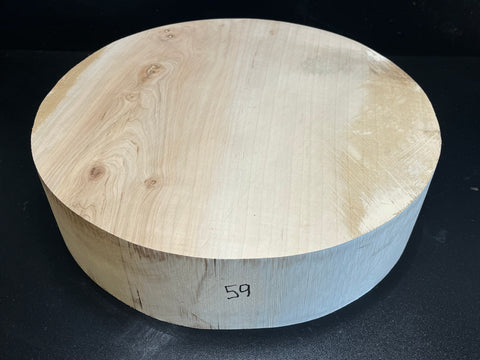 16"x4" KD MONSTER Soft Maple Wood Bowl Turning Blank (#0059)